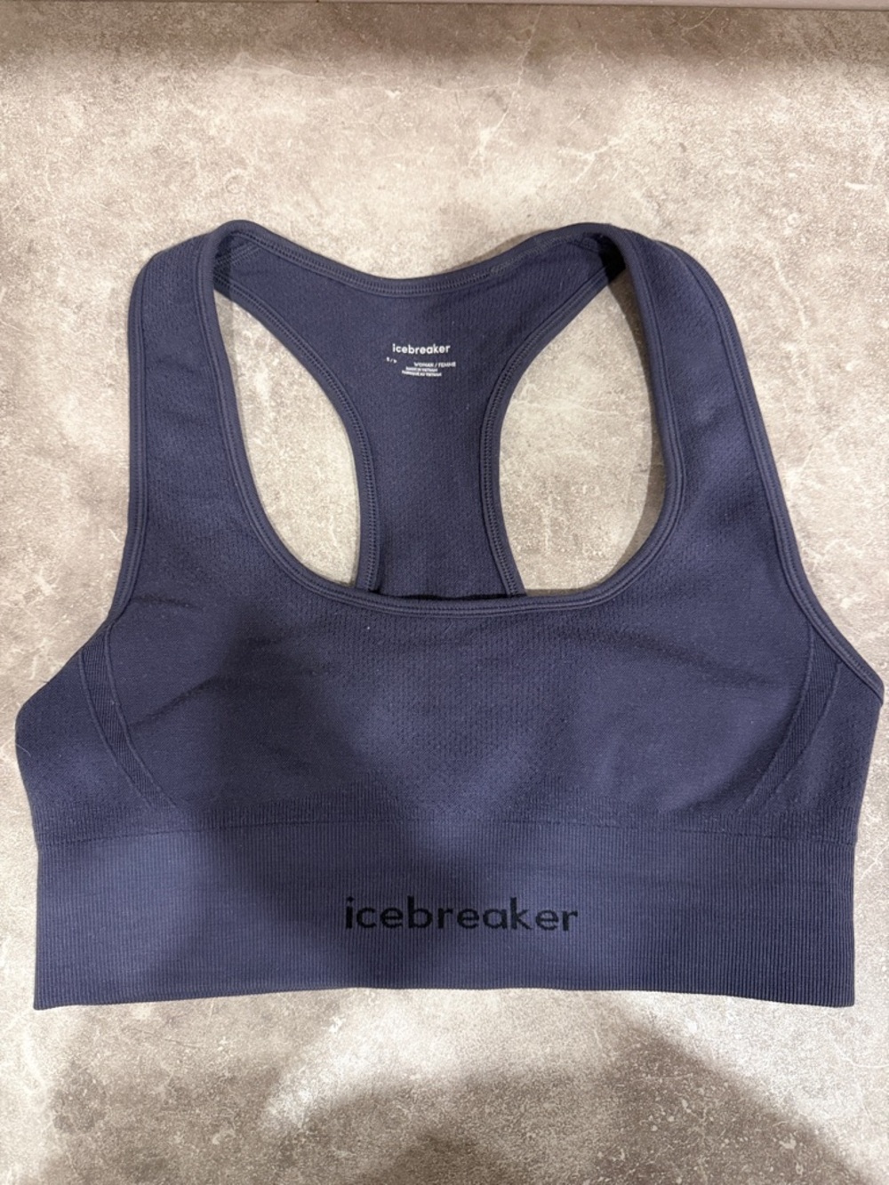 Icebreaker Women's Seamless Racerback Sports Bra -